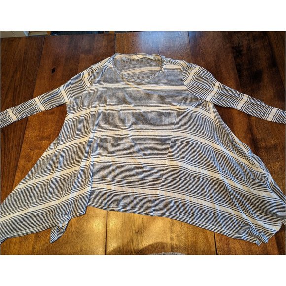 Pure DKNY 100% Linen Tunic Top - Size L - EUC - Picture 1 of 7